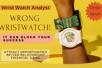 give wrist watch analysis for growth, stress reduction and overall  wellbeing
