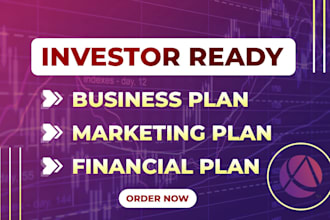 prepare financial projections, model, analysis, pitch desk