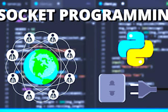 help with socket programming, networking, python, c, cpp, java, javascript, cuda