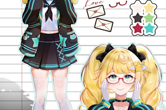 create your custom character, waifu, or fan art in my style