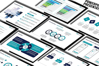 do powerpoint presentation and investor pitch deck design