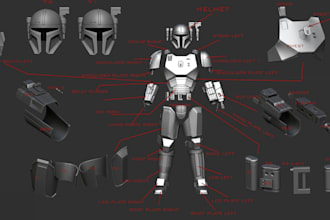 make cosplay model,3d armor,3d helmet,3d full night armor,wearable cosplay,props