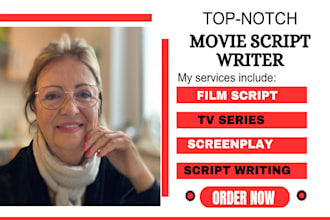 ghostwrite screenwriting, screenplay, movies script, tv series, feature film