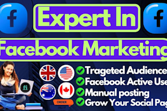 do facebook group marketing usa uk canada worldwide