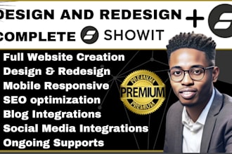 customize showit website redesign showit template showit blog website and seo