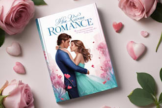 design professional romance book cover