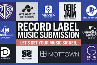 do record label music submision to top trending label managers to get signed