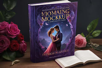 design fantasy, erotic, romance book cover for you