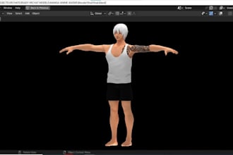 3d game character model, vtuber modeling, avatar gmod design cgi 4 game, animate
