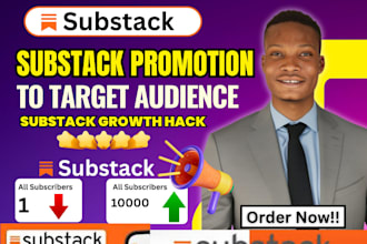 do organic substack promotion for your substack page to real audience