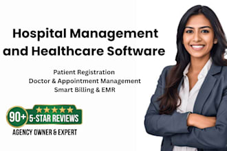 develop custom hospital management and healthcare software