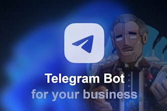 create a telegram bot or chatbot for your business