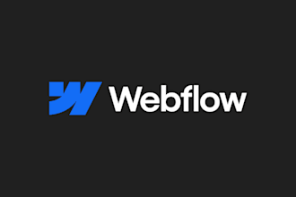 create custom responsive webflow website and landing pages