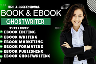 ghostwrite 45k words book and ebook writing as ebook ghostwriter nonfiction