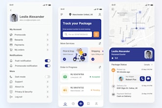 build ai courier delivery app, ai parcel delivery app, ai logistic delivery app