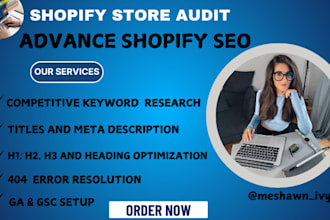 review, examine audit your shopify store to increase conversation sales rate