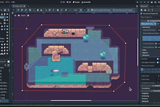 create a 2d games with systems and mechanics in godot engine