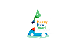 make significant happy new year 2025 logo