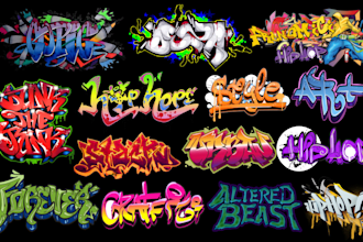 do typography, graffiti, lettering, tag text logo illustration 90s t shirt
