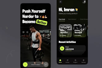 build ai fitness app, ai workout and gym app, fitness app, calorie tracker app