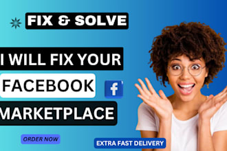 help to fix issues with your facebook marketplace
