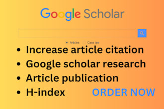 cite your paper on my published article to increase google scholar citation