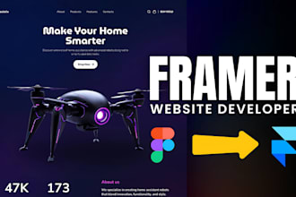 do framer website development framer landing page figma to framer website design