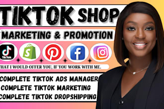 setup, fix, manage tiktok shop listings, tiktok shop manager, product listing