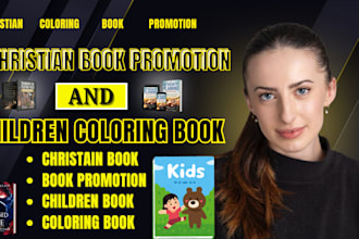 do effective christian book promotion, children coloring book, ebook marketing