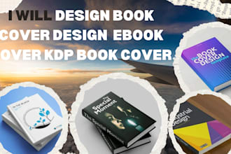 design book cover design, ebook cover, KDP book cover