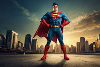 cartoon character superhero comic book