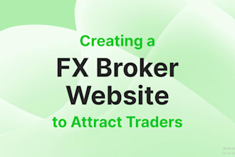 develop forex trading website, crypto trading platform, stock trading crm