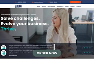 bookkeeping website accounting website finance website tax preparation website