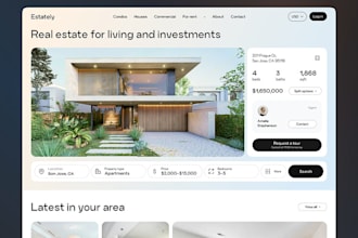design real estate website property management vacation realtor website idx mls