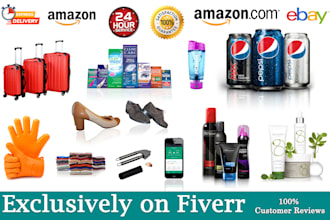 editing images for amazon, ebay, shopify, etsy listings