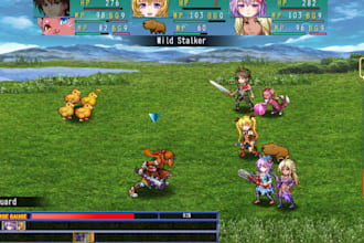 develop multiplayer rpg game, rpg video game, rpg adventure game mv or mz plugin