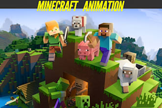 minecraft animation for youtube video content 3d minecraft animation textur pack