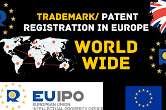file for your trademark, patent or design in the UK