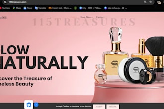 build skincare website cosmetic website skincare cosmetic shopify store
