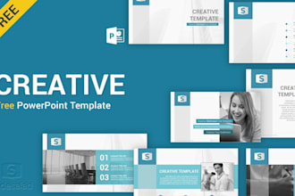 redesign powerpoint presentation slides, powerpoint template, canva presentation