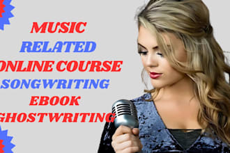 ghostwrite music relating ebook online course content creation user guide book