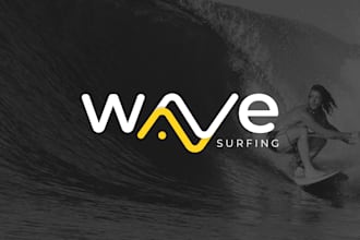 create unique wordmark, typography, letter, text based logo design