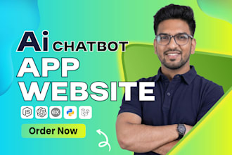 do ai app, ai saas, ai website chatgpt llm custom chatbot ai api integration
