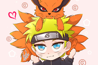 draw character with my chibi style