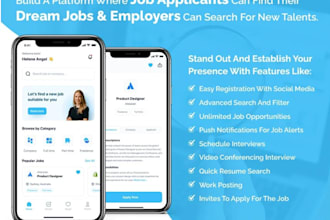 job portal app, job board app, job interview app, ai interview app, job app