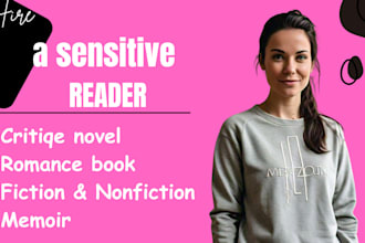 beta read your  critique your manuscript fiction nonfiction novel memoir mystery