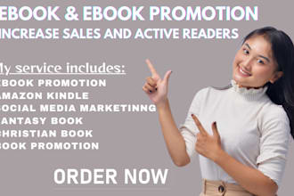 do organic amazon book promotion, fiction, fantasy, romance ebook marketing