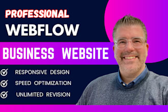 design, redesign, develop responsive webflow website, figma to webflow with SEO