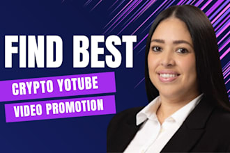 build your crypto or nft on youtube promotion crypto token