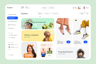 build multi vendor, ecommerce website, marketplace website, online store